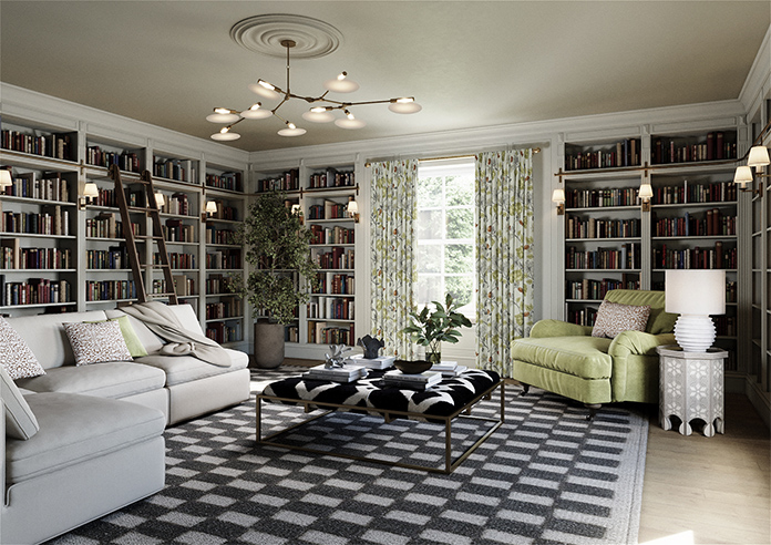 Parchment, Fern - Made to Measure Curtains - Image 7